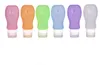 100pcs / lot 6 color Manifel Mini Silicone Bottle Silicone Volume Points Volume Container 37ml 60ml 89ml SN166
