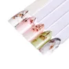 Fai da te Art Dandels Fiore 3D Adesivi per unghie Nail art Adesivo Trasferimento Adesivo Decalcomanie Decor Freschi fiori estivi e unghie di tarassaco Stick 20 pezzi