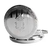 Классические винтажные часы Retro Shield Stripe Case Automatic Mechanical Wind Up Pocket Wath