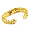 1 pcs Mode royal Bangle creux New Arrival Bijoux Femmes Coffret Cadeau Luxe or jaune 18 carats Rempli Lady Bracelet Promotion Charm