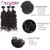 9a Brazylijskie dziewicze Human Hair Extensions 10 Raints Tkaczy Sinkistyczne proste ciało głębokie fala wodna Kinky Curly Human Hair Wefts