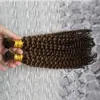 Human braiding hair bulk 2pcs Mongolian Afro Kinky Curly Bulk Hair For Braiding 200g human hair for braiding bulk no attachment