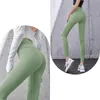 Womens Active Yoga Broek Hip Leggings Fitness Sweatpants Dubbelzijdige Mola Twieren Naakt High-getailleerd trackpants 2020 Heet stijl Groothandel