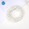 1pc Fashion Girls Pearl Hair Ring Tie Pärlor Hår Elastiska Gummiband Koreanska Scrunchie Gum Headdress