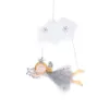 Christmas Crafts Hanging Decoration Angel Cloud Pendants Xmas Tree Ornaments Kid's Room Decoration Holiday Party Supplies JK1910