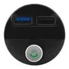 X12 double port USB sans fil Bluetooth portable 2.1A Kit de voiture de voyage chargeur adaptateur émetteur FM pour téléphone mobile Samsung avec boîte de vente au détail