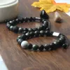 New Distance Bracelet Natural Stone Couples Jewelry For Lover Healing Anxiety Relief Chakras Bracelets252h