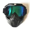 Wintersport Skibrille Gesichtsmaske Abnehmbare Staubatmung Filtration Reiten Skifahren Motocross Snowboardbrille Schneebrille