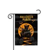 30*45cm Bar Halloween Flags Pumpkin Witch Bat Polyester Banner Decoration Party Home Garden Indoor Accessory Ornament Bar Flag EEA442