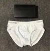 Mode sexig boxer underkläder med nya bokstavstryck för män 100 % bomull hög andas bekväma boxer underkläder för män AS0124