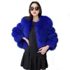 2018 Fashion sciolta inverno calda lussuoso cappotto faux karakul pelliccia corta in pelle in pelle di bumin dames jas