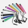 Mini Stylus Pen Baseball Bat Design Capacitive Screen Touch Pens with Dustproof Plug for Samsung Galaxy S5 S6 Tablet PC 500pcs