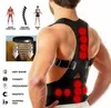 Magnetische houding Corrector Ondersteuning Back Shoulder Brace Riem Verstelbare Back Brace Lumbale Schouder Ondersteuning Riemen voor Mannen Vrouwen