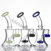 Glazen waterpijp 6.2 "+ Gratis Glazen Kom Hoogte 162mm Pijpen DAB Oil Rig Bong Pipes Bongs Hanger Joint 963