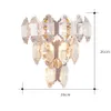 belle chambre appliques murales en cristal applique moderne Dia26 * H26cm lustre LED salon wandlamp