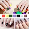 SAVILAND 7ml Uv Nail Gel Polish Semi Permanent Top Coat UV LED Gel Varnish Soak Off Nail Art Polish Set All for Manicure