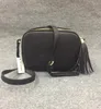 Märkesväska Mode Dam Designer Handväskor Portmonnäer Soho Disco handväska Plånböcker Crossbody Väskor Tofs Axelväska 308364