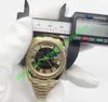 Preço promocional Relógio esportivo masculino de luxo 228206 Série 36 mm Ouro Romano Diamantes grandes Algarismos Mostrador Safira Relógio de movimento automático