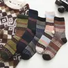 Chaussettes pour hommes 1 paire vendre hiver hommes wocks chaud épais laine Sokken mélange cachemire unisexe tenue décontractée