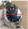 Luxury Watch 9 Style Mens 41 5mm Automatic Movement Stainless Steel Bracelet 150m MAN WATCH Wristwatch261p
