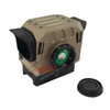 Taktisches DI EG1 Red Dot Scope Holographisches Visier für 20-mm-Schienen-Jagdfernrohr Dark Earth