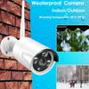 4CH CCTV-systeem Draadloze AUDIO 1080P NVR 4 STKS 2.0MP IR Outdoor P2P WIFI IP CCTV Security Camera System Surveillance Kit