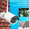 Sistema CCTV de 4 canales, Audio inalámbrico, 1080P, NVR, 4 Uds., 2.0MP, IR para exteriores, P2P, Wifi, IP, CCTV, sistema de cámaras de seguridad, Kit de vigilancia