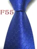 Cravatta da uomo fatta a mano in tessuto jacquard Fashion-100% seta
