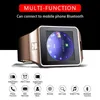 Montre intelligente Bluetooth Android avec horloge de caméra SIM TF Slot smartwatch appareils portables montre-bracelet intelligente de téléphone portable pour ip1218043