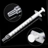 50pcs 1ml/1cc Luer Slip Tip Syringe with Caps, Without Needle, for Pet Feeding and Industrial Use