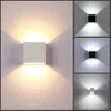 Modern IP65 LED Wall Light Waterproof Exterior Up Down Cube Sconce Lamp Fixture 612W WA0014028860