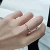 New arrival Love Heart Women RING Beautiful Summer Jewelry with Original box for Pandora 925 Sterling Silver Knotted Hearts Rings