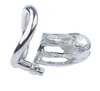 Stainless Steel Male Chastity Penis Cage Cock Lock Device,40 mm/45 mm/50 mm size Rings Cock Cage Metal Chastity Cage BDSM Sex Toys For Men