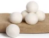 2019 New Wool Dryer Balls Premium Reusable Natural Fabric Softener 2.75Inch 7cm Statiska reducerar hjälper torra kläder i tvätten snabbare