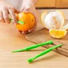 Apelsinskalare 15cm lång sektion orange eller citrus peeler fruktzester kompakt och praktiskt kök verktyg apelsin peeler eea1124-1