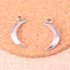 25 Stück Charms Mond 31*14mm Antik Herstellung Anhänger passend,Vintage Tibetsilber,DIY handgefertigter Schmuck