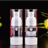 15ml 30ml 50ml 80ml 100ml 120ml Airless Pump Bottle Vacuum Press Lotion Spray Pump Containers Refillable Portable Travel Bottles