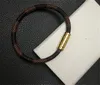 Moda Brand Leather With Logo Designer Bracelets Bangles for Women Mens Party Wedding Luxury Jóias com para os amantes da noiva Engag1650288
