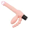 Erotische strapless strapon realistische dildo vibratorband op penis lesbische lul