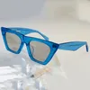 Vintage-Marken-Sonnenbrille für Damen, quadratische Brille, personalisierte Katzenaugen-Sonnenbrille, UV400