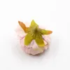50 pcs/lot 5 cm haute qualité pivoine tête de fleur soie fleur artificielle décoration de mariage bricolage guirlande artisanat fleur