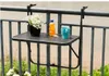 Balcony Hanging Table Furniture Railing Metal Iron rack Foldable European Simple Mini Wall Hangings Learning Tables274I