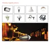 Topoch UL LED Street Light Lampadina 50W 40W 30W 120LM/W E27 E40 HID CFL Sostituzione 100-277V per Post Acorn Square Apparecchio di illuminazione