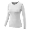 T-shirt da esterno 2021 Primavera Donna Sport Compressione Collant ad asciugatura rapida Camicia skinny Top Manica lunga Abbigliamento donna Arrival1