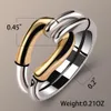 Vintage Style Female Ladies Silver Gold Ring Retro Punk Small Wedding Bands Party Engagement Rings For Women