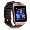 Orijinal DZ09 akıllı saat Bluetooth Giyilebilir Cihazlar Smartwatch iPhone Android Telefon Izle Kamera Saat SIM/TF Yuvası