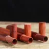 Natural Wood Stash Case Doob Empty Jar Seal Container Tube Storage Bottle For Pre-Roll Rolling Handroller Cigarette Tobacco Herb Smoking DHL