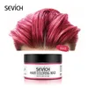 Temporary Hair Color Wax Men Diy Mud Onetime Molding Paste Dye Cream Hair Gel For Hair Coloring Styling Silver Grey7888037