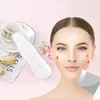 USB-uppladdningsbart ultraljuds ansikte Skinskrubber Facial Cleaner Peeling Vibration Blackhead Avlägsnande Exfoliating Pore Tools