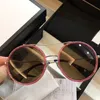 Designer solglasögon för kvinnor mode solglasögon wrap solglasögon ramlös beläggning spegel lins kolfiber ben sommarstil7104401